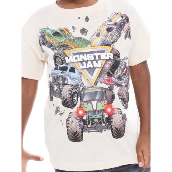 Monster Jam Toddler Short Sleeve Crewneck Tee - Picture 2 of 6